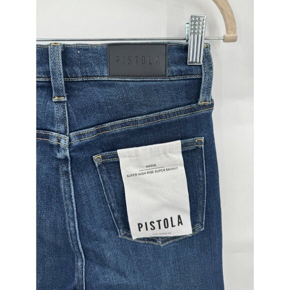 Pistola Dark Blue Skinny Jeans - Picture 4 of 11